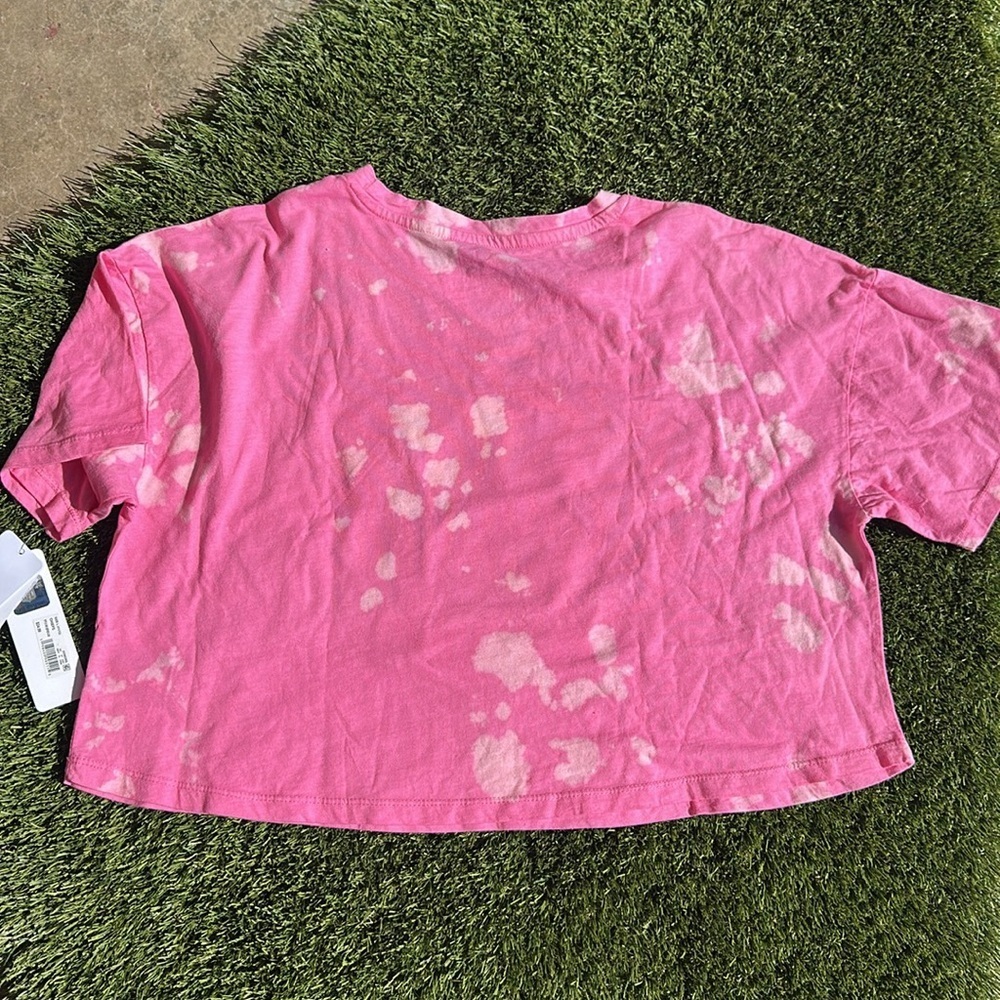 NFL Pink Kansas City Chiefs Short Sleeve Tee Teen Size 11/13 Laege - Picture 5 of 7
